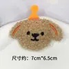 Accesorios de ropa de cachorro de oveja rizada de dibujos animados Oso muñeca linda broche colgante bolsa zapatos y sombreros accesorios