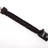 Pulsera de cuerda de paraguas directa de fábrica, pulsera de reloj multifuncional, cuerda de mano para acampar y supervivencia en aventuras al aire libre, pulsera táctica