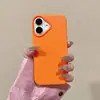 Funda para Teléfono Móvil con Patrón de Lichi para Apple 16promax Color Sólido 15 Simple 13 Agujero Grande 12 Tendencia 11 Creativo X/XS
