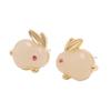 Novo Ano Buming Coelho de Jade Colar Pulseira Brincos de Prata S925 Design Estilo Chinês Joias Retrô B075X