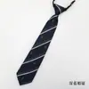 Gravata Pequena Jk Feminina Estilo Preppy Preguiçoso Japonês Xadrez Uniforme Camisa Gravata Estudante Ins Unissex Moderna Sem Costura Curta
