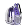 Bolsa para gato Mochila para animais de estimação Cápsula espacial transparente portátil para saída Bolsa para animais de estimação Suprimentos para gatos Mochila respirável
