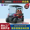 Carrito de Golf Eléctrico con 2-8 Asientos para Alojamientos Comunitarios, Resorts, Hoteles y Zonas Turísticas, Vehículo de Techo Abierto para Transporte, Recepción y Turismo