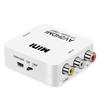 Convertidor de Video AV a HDMI 1080P Set de Juegos Decodificador Adaptador RCA para TV Fuente de Alimentación Monitor