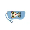 Estuche de Silicona para Gafas Nuevo Producto Transfronterizo Portátil Moda DIY Estuche Protector para Gafas de Sol Bolsa Colgante Bolsita para Gafas