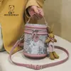 Fábrica de Origen Beibao 2025 Bolso Lindo Estilo Tweed Moda Bolso de Mujer Bolso Cruzado Bolso de Hombro Casual