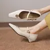 O Design é Absolutamente Deslumbrante~ Sapatos Mary Jane 2026 com Salto Bloco de 3,5cm, Novos Sapatos Femininos de Corte Baixo, Tamanhos 33-43, Tamanho Grande para Exportação