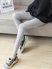 Leggings Pretas para Mulheres, Adequadas para Primavera e Outono, Novo Modelo de Cintura Alta, Elástico, Tamanho Grande, Modal, Efeito Emagrecedor, Calça Cropped