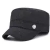 Gorra para Hombre de Invierno para Adultos Mayores Cálida de Lana Estilo Béisbol Otoño e Invierno Padre de Mediana Edad y Adultos Mayores Gorra con Visera para Protección de Orejas