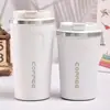 Nueva taza de vacío para coche de acero inoxidable de doble capa 304, de alta apariencia, portátil para exteriores, taza de agua para hombre y mujer, taza de café para pareja