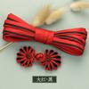 Botón de hebilla estilo chino crisantemo cheongsam vintage flor hebilla traje Tang ropa étnica hecho a mano Botón Hebilla de tela accesorios de ropa