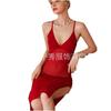 Lencería sexy tirantes sexy camisón perspectiva caliente pijama delgado pasión pecho pequeño uniforme 1116 mayoreo