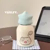 Termo en Forma de Estrella para Estudiantes, Lindo y Elegante, Vaso de Agua Portátil de Acero Inoxidable de Grado Alimenticio, Anticaídas, Termo Popular