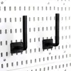 Estante de Pared para Fútbol Estante de Almacenamiento para el Hogar Tablero Perforado para Patineta Equipamiento Deportivo Baloncesto Artículos Deportivos Metabo