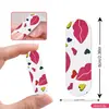Nuevo Mini Lima de Uñas Estampada Color Doble Cara Pulido Manicura Tira Frotadora Portátil Usable Accesorios para Uñas Herramientas de Manicura