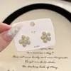 Pendientes de Plata con Aguja de Zirconio Microincrustado, Pendientes de Mariposa Simples, Exquisitos y Versátiles para Mujer, Lujo Ligero, Pendientes de Alta Gama, Pendientes al por Mayor
