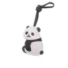 Llavero de Coche de Cuero Relleno de Algodón Panda Tesoro Nacional de Dibujos Animados Colgante Creativo Lindo de Pareja Colgante Venta al por Mayor
