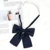 Camisa de Color Estilo Preppy, Accesorios para Uniforme Escolar, Pajarita de Raíz de Pluma, Uniforme JK Femenino, Traje de Marinero Puro, Decoración de Lazo, Moderno