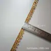 Vendas Diretas da Fábrica, Fita com Fio Dourado, Estilo Étnico, Acessórios de Vestuário para Comércio Doméstico e Estrangeiro, Fita de Renda