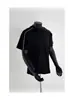 Venta Directa de Fábrica Camiseta Rayada de Moda para Hombre Manga Corta Estilo Coreano Moda Versátil Corte Ajustado Lujo Ligero Cuello Redondo Top de Media Manga