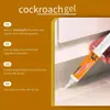 Inyecciones Cucaracha TK Amazon Transfronterizas, Cebo para Cucarachas Casero, Gel Repelente de Insectos, Cebo Práctico para Cucarachas en Interiores y Exteriores