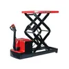 Carrito de plataforma elevadora hidráulica manual, elevador eléctrico móvil, carro simple tipo tijera