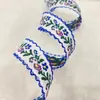 Cinta de lazo para oreja de madera de 2 cm, cinta de estilo étnico, accesorios para el cabello, cinta para tocado, ropa étnica, encaje para ropa