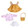 Roupas para bonecas ob11 em estoque, conjunto de quatro peças estilo britânico para jardim de infância, personalização de fantasias para bonecas bjd escala 1/12 atacado