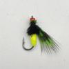 Número de incremento. Anzuelo para Mosca #10 Color Ala Anzuelo Mosquito Venenoso Luminoso Nano Gusano Melón Saut Lentejuela Accesorios Grupo de Pesca Micro Señuelo
