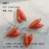 Modelo de Simulación de Verduras Mini Juguete de Comida Materiales para Casa de Muñecas Accesorios de Resina Pasador Hecho a Mano Decoraciones Adornos Cabeza de Ajo