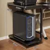 Suporte para Gabinete de Computador para Uso Doméstico e no Escritório, Base Refrigeradora Móvel Universal para Gabinete de Computador de Mesa