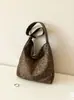 Bolso nuevo de diseño exclusivo con estampado de leopardo, gran capacidad, bolso de hombro de moda, bolso cruzado, bolso de mano casual para el trabajo