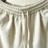 Pantalones Anchos Bordados Artísticos con Cintura Elástica, Corte Holgado, Nuevos de Moda Cómodos Casuales de Cáñamo Rectos