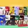 Coreia do Sul importou lanches Lotte Letian amêndoa chocolate barra crocante arroz sabor doce crocante variedade de sabores