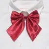 Flor de Colarinho Profissional Trabalhador de Eventos Aeromoça Banco Negócios Gravata Borboleta Roupas de Trabalho Femininas Estilo Preppy Gratuito Listrado Gravata Borboleta