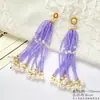 Cadena de cuentas con borlas de estilo nacional, hecha a mano, brocado Song, colgante multicolor, DIY, pin para solapa, adorno colgante, accesorio para bolso