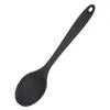 Colher de Silicone Integrada Ponto Colher Infantil Colher de Mingau Colher Pequena de Sopa Colher de Arroz Colher de Mistura Colher