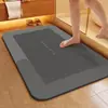 Alfombrilla de baño para suelo de barro de diatomeas absorbente, estilo simple, resistente a las manchas, antideslizante, fácil de limpiar, alfombrilla para pies, venta al por mayor transfronteriza Temu