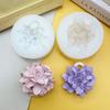 Molde de Silicona de Hortensia DIY Yeso de Aromaterapia Clip para Rejilla de Aire de Coche Piedra Difusora Colgante de Hortensia Mesa Decorativa