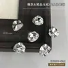 Arte de Unha Sem Base, Produto Acabado, Pedras de Strass de Alta Qualidade, Pedras de Strass para Unha em Formato de Ovo de Pombo com Ângulo Reto, Acessórios de Unha Usáveis, Atacado de Pedras de Strass Grandes para Unha