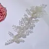 Comercio Exterior Tocados de Novia Hechos a Mano Pedrería Hoja Diadema Roja Aro para el Cabello Vestido de Boda Accesorios Coloridos Dz272