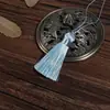 Borla Borla Hecha a Mano DIY Estilo Antiguo Material DIY Marcapáginas Borla Pequeña Retro Colgante de Cortina Colgante de Abanico Colgante de Joyería