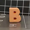 [Personalizado] Charms de Sapato com Letras 3D Fosco Fivelas de Sapato Acessórios Flor de Sapato Mayday Pulseira Acessórios DIY Letras