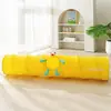 Brinquedo para Gato Auto-hi para aliviar o tédio Canal Túnel para Gato Combinação Dragão da Terra Giratório Tenda para Gato Pista Dobrável Ninho para Gato