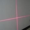 Lámpara de posicionamiento de cable cruzado de tamaño de luz roja de 650 nm, módulo láser de línea de CC, tubo de cabeza, alta potencia, brillante, opcional