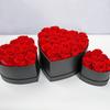 Flor Eterna Hecha a Mano Rosa de Amor Caja de Regalo Venta al por Mayor Cubo de Abrazo Cumpleaños Regalo de Festividad Recuerdo de Boda