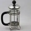 Acero Inoxidable Personalizado Vidrio Creativo Olla Francesa Flor Té Café Cafetera Galvanizada Cafetera Dispositivo para Preparar Té Cafetera de Prensa Francesa