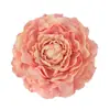 Cabeza de flor de peonía artificial nueva tela de seda flor artificial artificial accesorios de decoración de flores decoración de pared de flores de boda flores al por mayor