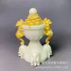 Suministro en vivo de antigüedades colección miscelánea pintura de piedra luminosa color Buda nicho adornos tiro para cornucopia una generación de cabello