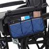 Bolsa de armazenamento lateral para cadeira de rodas, bolsa de armazenamento para apoio de braço de carro elétrico, bolsa de armazenamento pendurada à prova d'água, bolsa de pendurar lateral para carrinho de bebê